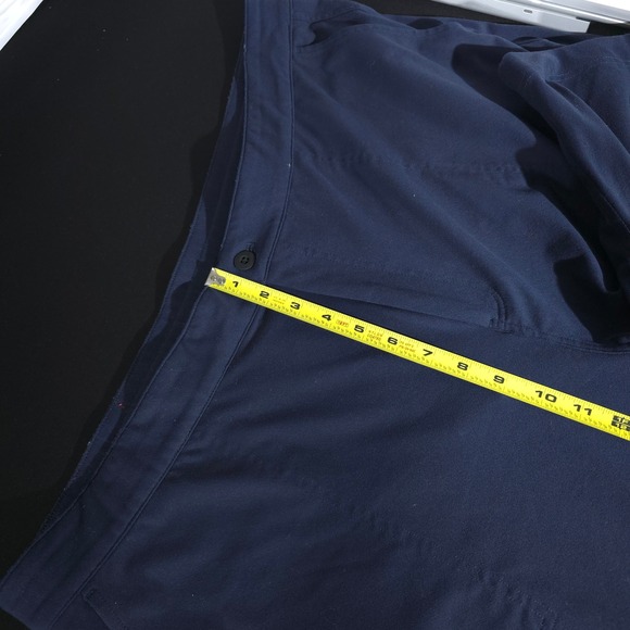 Dunning Golf Shorts Men 2XL XXL Performance Athletic Training Stretch Solid Navy - Picture 5 of 16